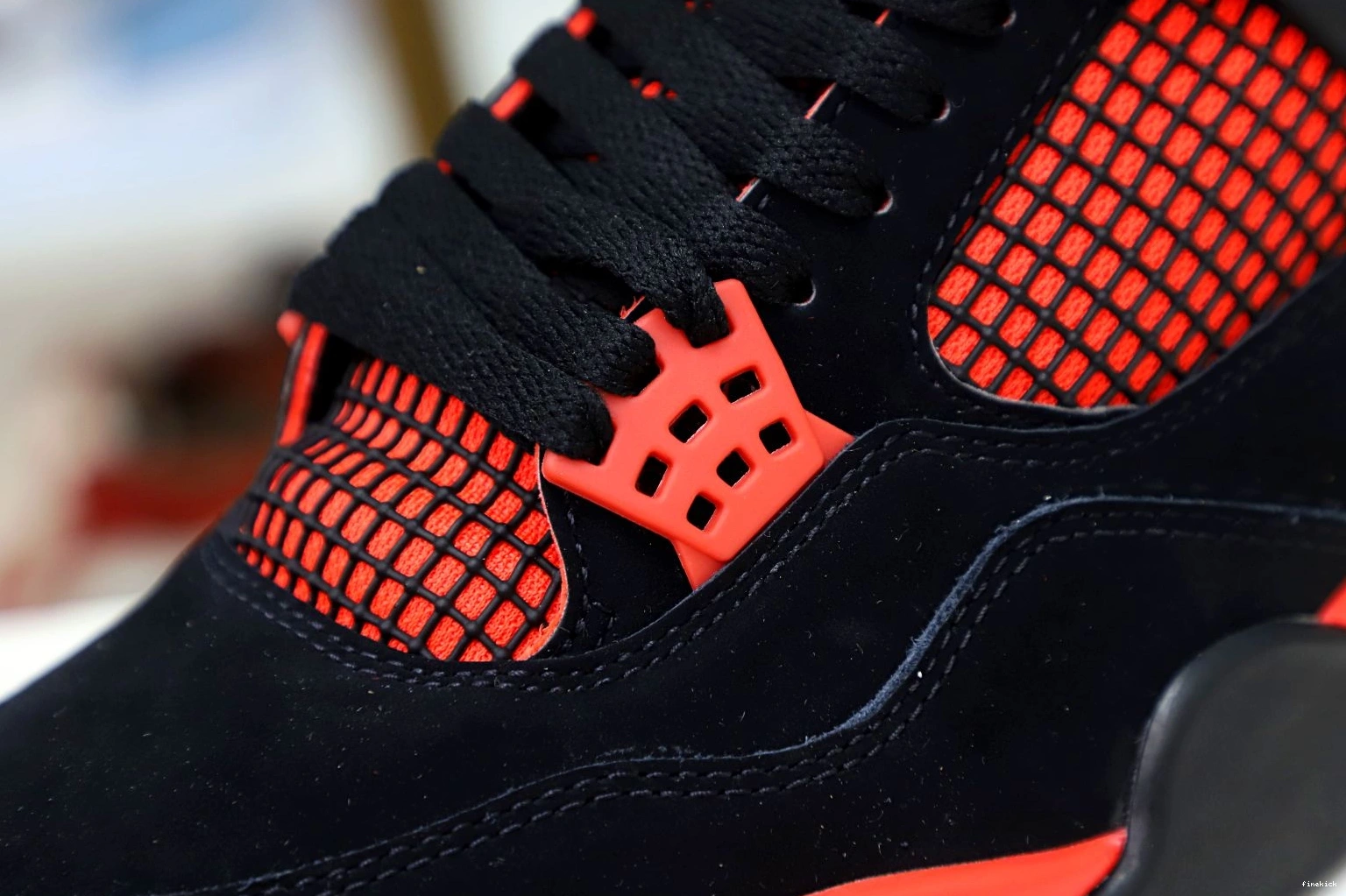 AIR JORDAN 'RED RETRO 4 THUNDER' 1229